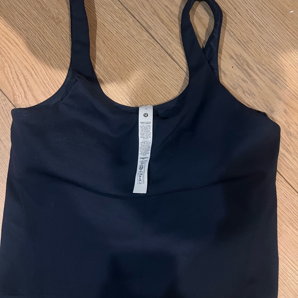 lululemon athletica Black Tank Top